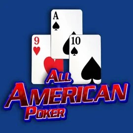 All American Poker casino game by RTG (Reel Time Gaming) – featured logo at Spinfin Casino