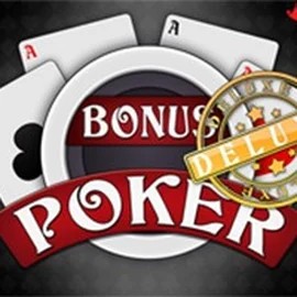 Bonus Poker Deluxe - 3 Hands slot icon by RTG (Reel Time Gaming), available at Spinfin Casino