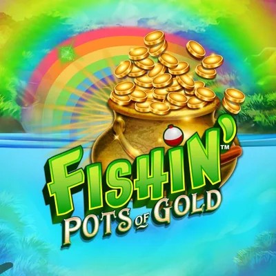 Fishin Pots Of Gold slot icon by Gameburger Studios, available at Spinfin Casino